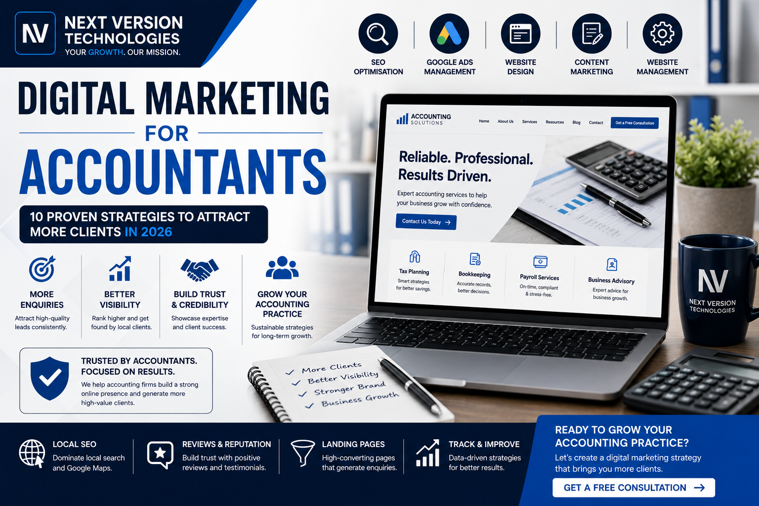 Digital Marketing for Accountants 10 Proven Strategies to Attract More Clients in 2026