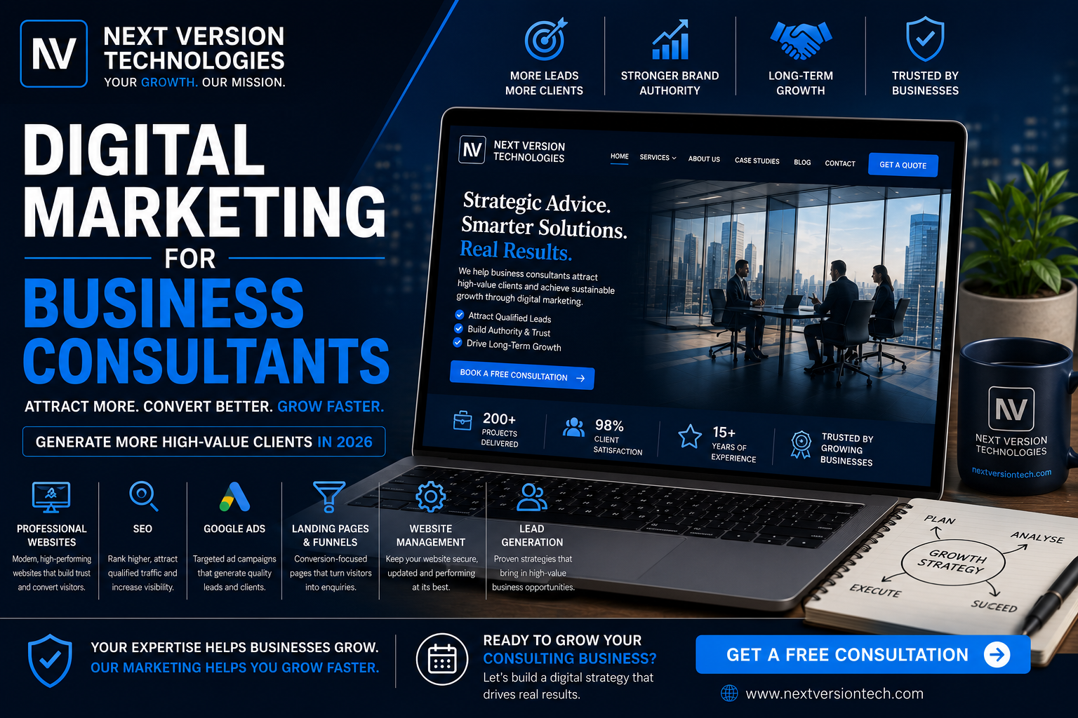 Digital Marketing for Business Consultants